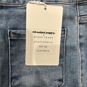 Brand new Risen Jeans. Size 9. Medium color.